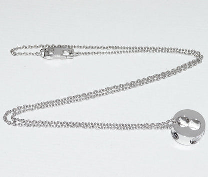 Louis Vuitton Empreinte K18WG Diamond Pendant Necklace Limited