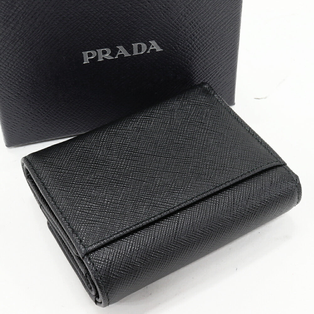 Prada 1MH043 Saffiano Compact Wallet