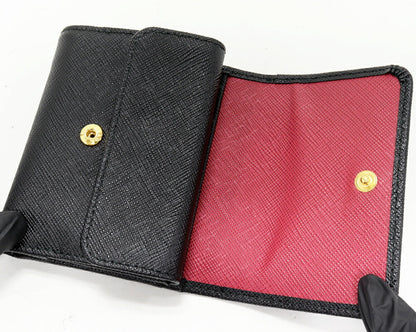 Prada 1MH043 Saffiano Compact Wallet