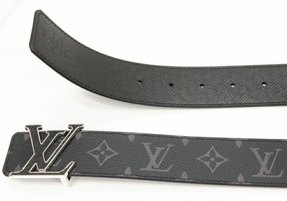 Louis Vuitton LV Initiales Monogram Eclipse Taiga Belt
