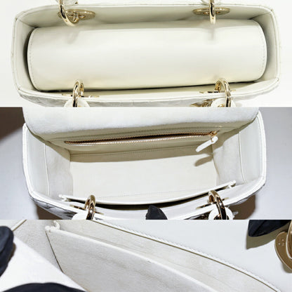 Christian Dior Lady Dior Lambskin 2way Bag