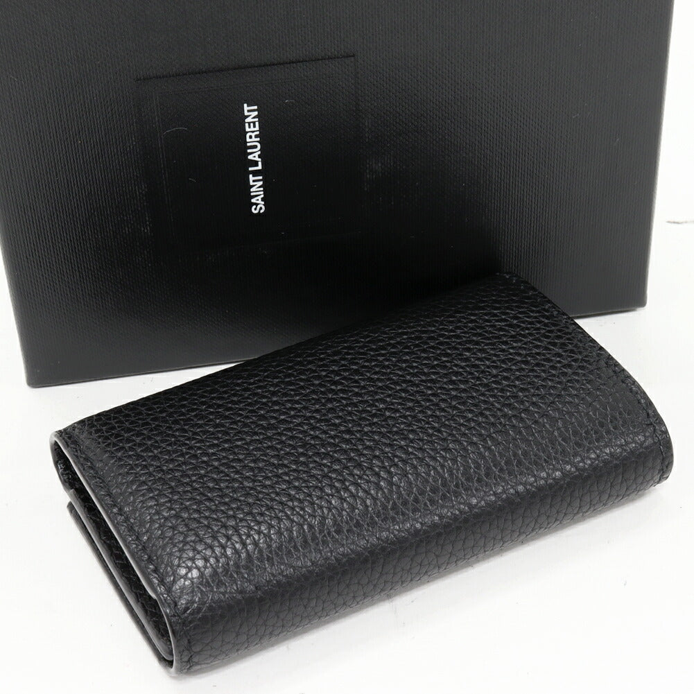 Saint Laurent Paris Cassandra Shadow Calf Key Case
