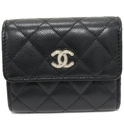 Chanel Classic Small Wallet Caviar Skin Wallet