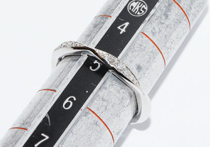 Chanel Camelia Pt950 Diamond Ring