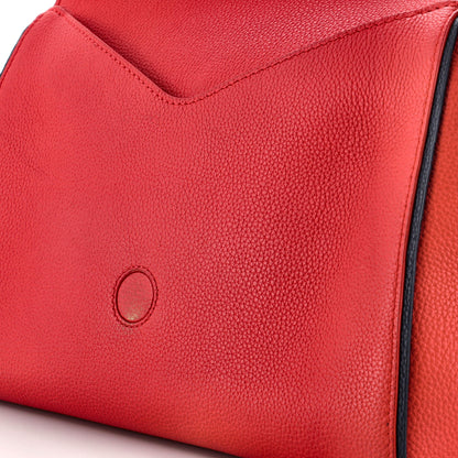 Louis Vuitton Double V Handbag Calfskin with Monogram Canvas