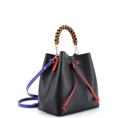 Louis Vuitton Braided Handle NeoNoe Handbag Epi Leather MM