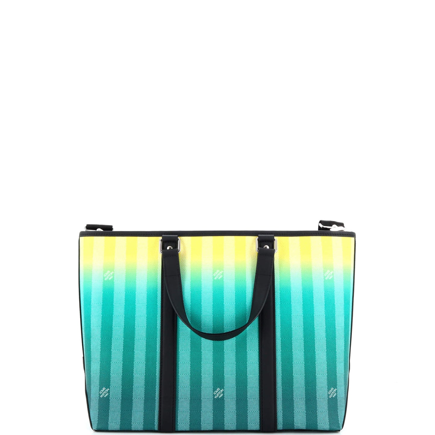 Louis Vuitton Weekend Tote Limited Edition Gradient Damier Stripes PM