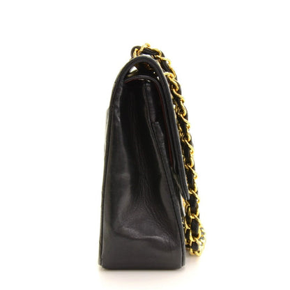 Chanel Double Flap Quilted Leather Bag