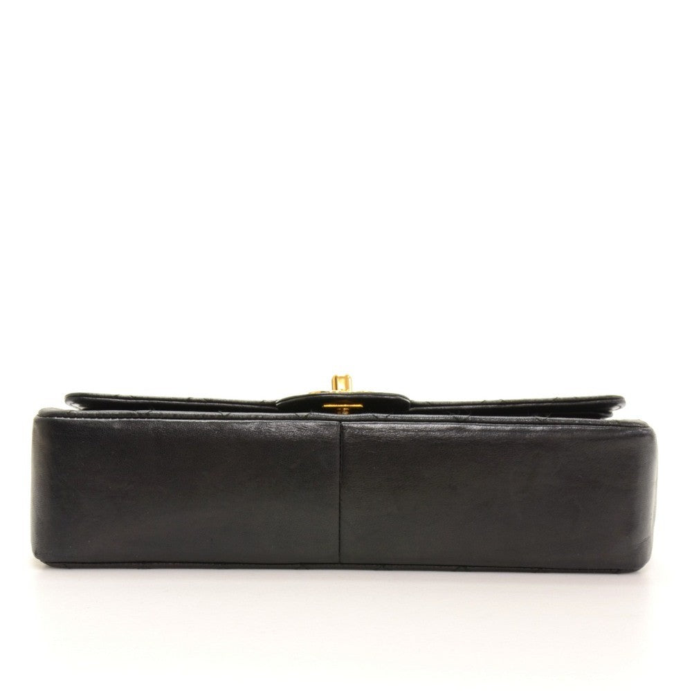 Chanel Double Flap Quilted Leather Bag