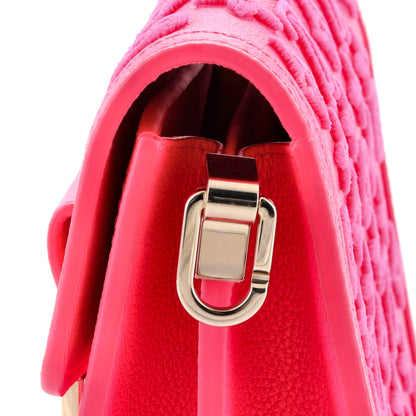 Louis Vuitton Dauphine Shoulder Bag Monogram Tuffetage Leather Mini