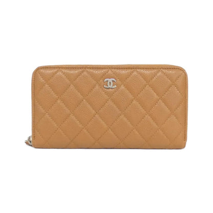 Chanel Timeless Classic Caviar Skin Long Wallet