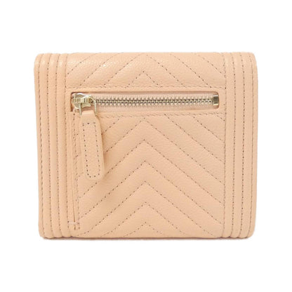 Chanel Boy Chanel Caviar Skin Wallet