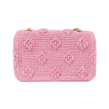 Chanel AS4518 Raffia Effect Weaving Shoulder Bag