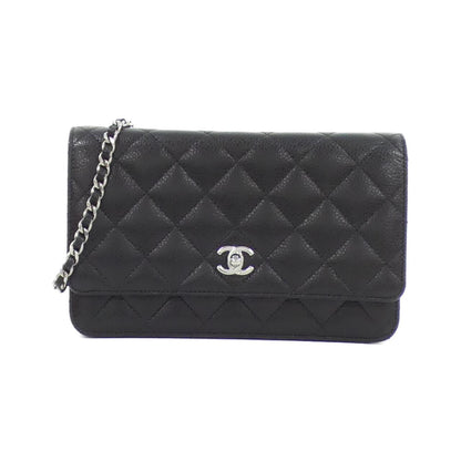 Chanel AP4241 Caviar Skin Chain Wallet