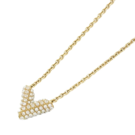 Louis Vuitton Collier Essential V Perle Necklace