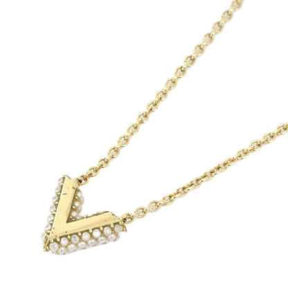 Louis Vuitton Collier Essential V Perle Necklace
