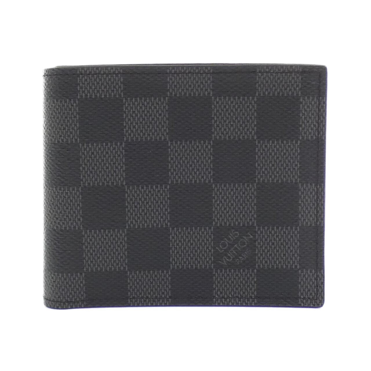 Louis Vuitton Portefeuille Marco Damier Graphite Wallet