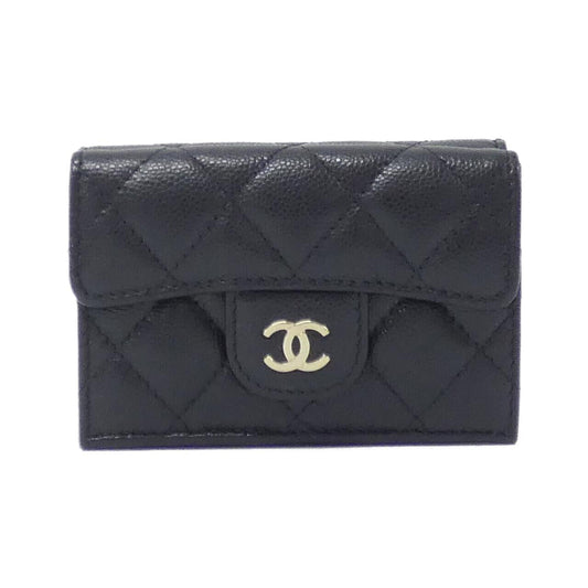 Chanel Timeless Classic Caviar Skin Wallet