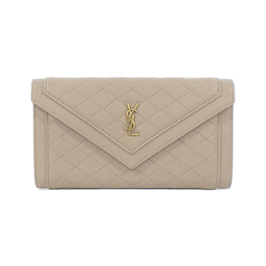 Saint Laurent GABY Lambskin Long Wallet