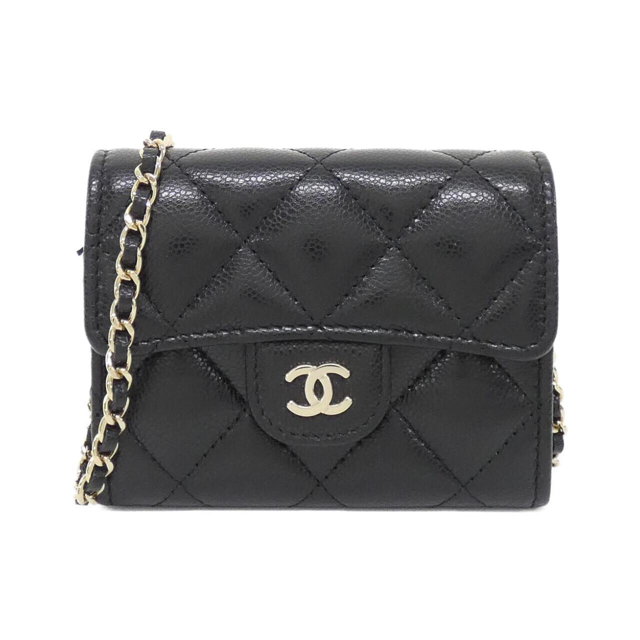 Chanel Timeless Classic Line Caviar Card Case