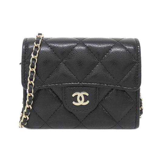 Chanel Timeless Classic Line Caviar Card Case