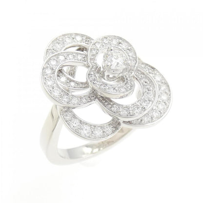 Chanel Camelia 750 White Gold Diamond Ring