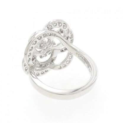 Chanel Camelia 750 White Gold Diamond Ring