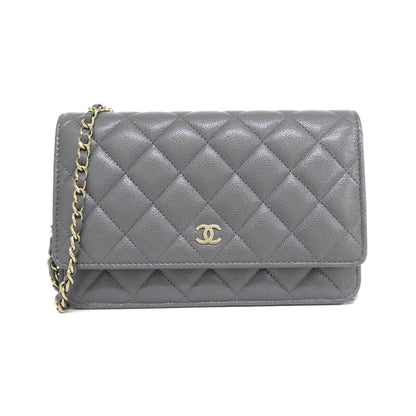 Chanel Timeless Classic Caviar Skin Wallet on Chain