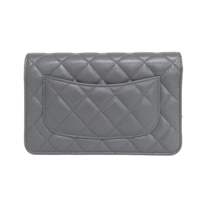 Chanel Timeless Classic Caviar Skin Wallet on Chain