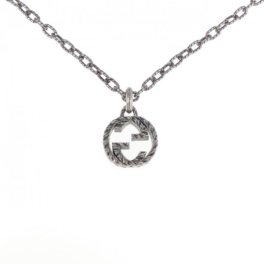 Gucci Interlocking G 925 Silver Necklace