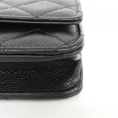 Chanel AP2804 Caviar Skin Wallet on Chain