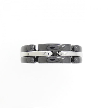 Chanel Ultra Collection 750 White Gold Ceramic Ring