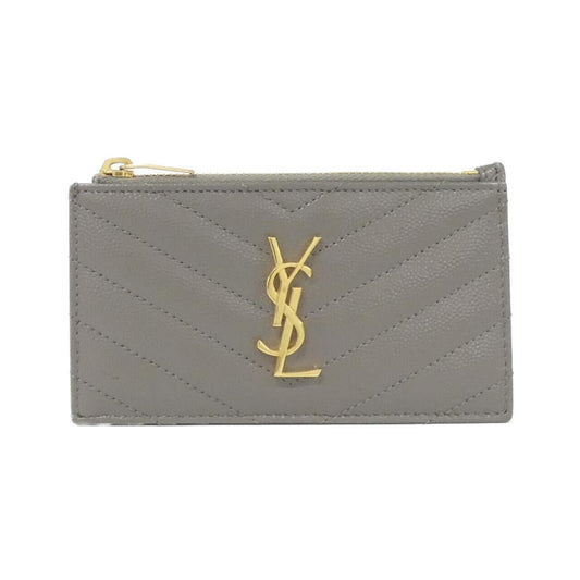 Saint Laurent 607915 BOW01 Calf Coin Case