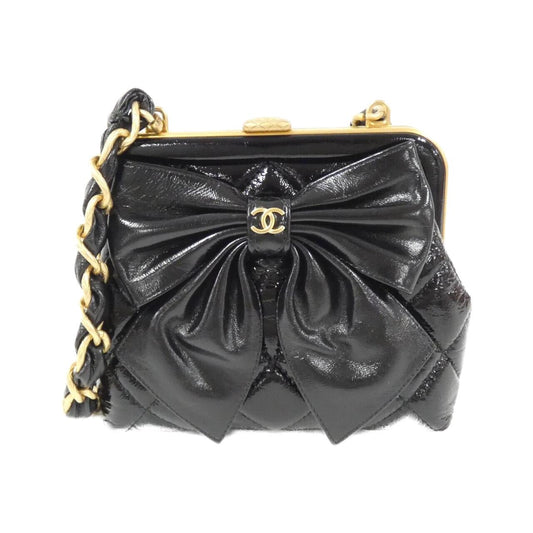 Chanel AP4028 Enamel Lambskin Chain Clutch