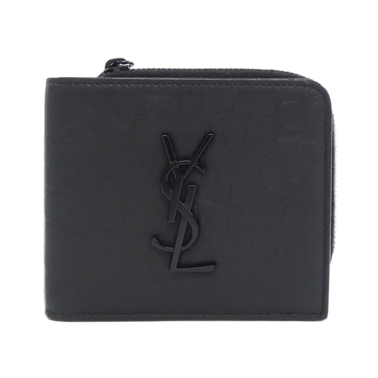Saint Laurent 630072 C9H0U Sheepskin Wallet
