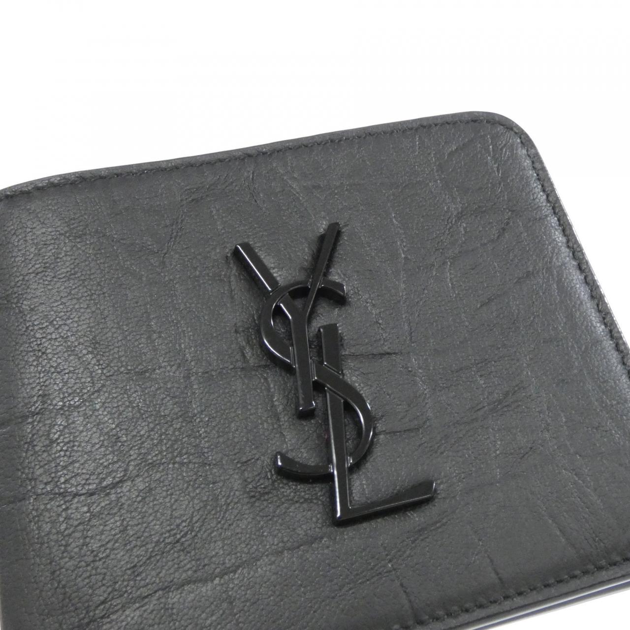 Saint Laurent 630072 C9H0U Sheepskin Wallet