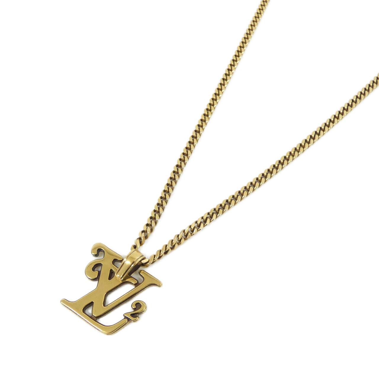 Louis Vuitton Collier Squared LV Necklace