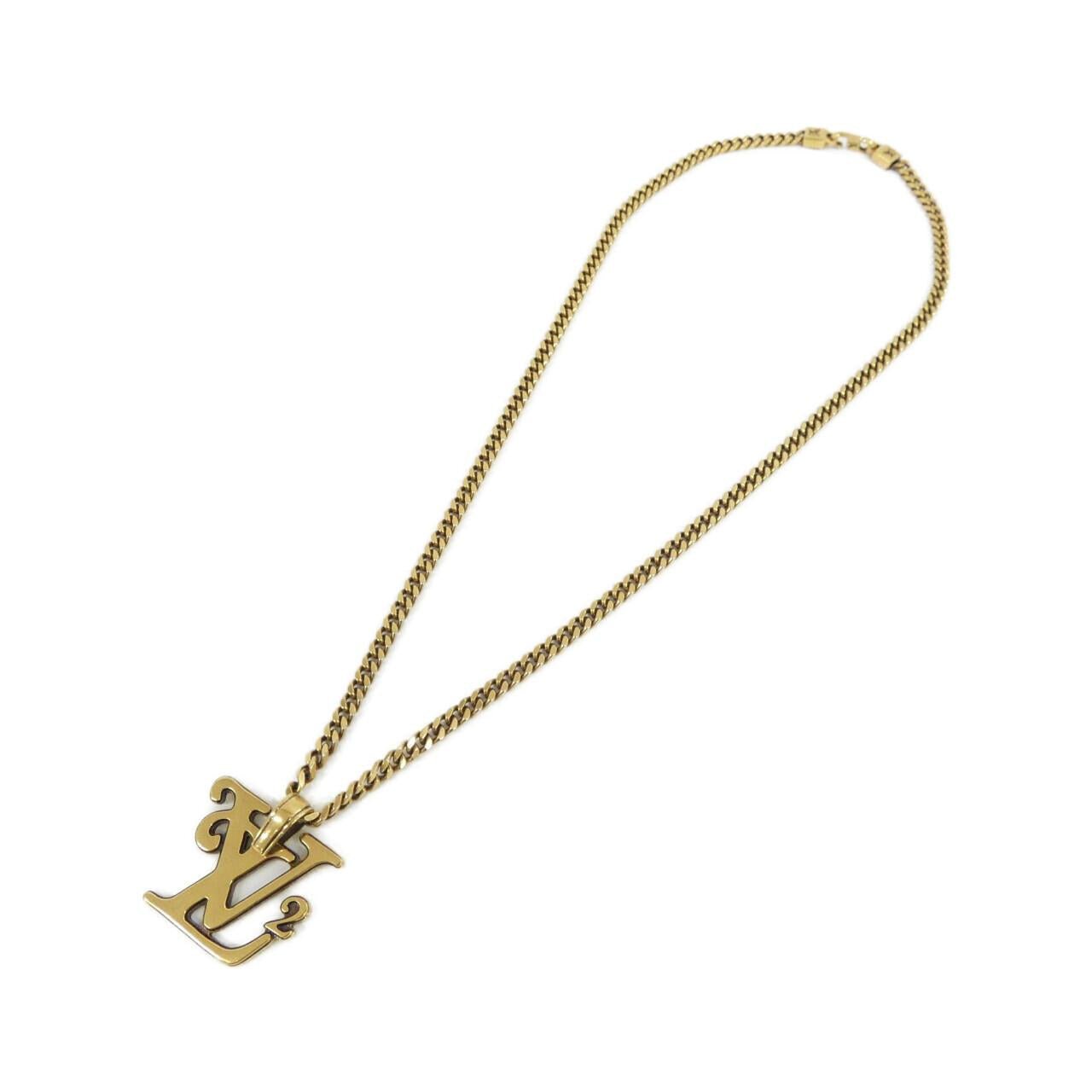 Louis Vuitton Collier Squared LV Necklace