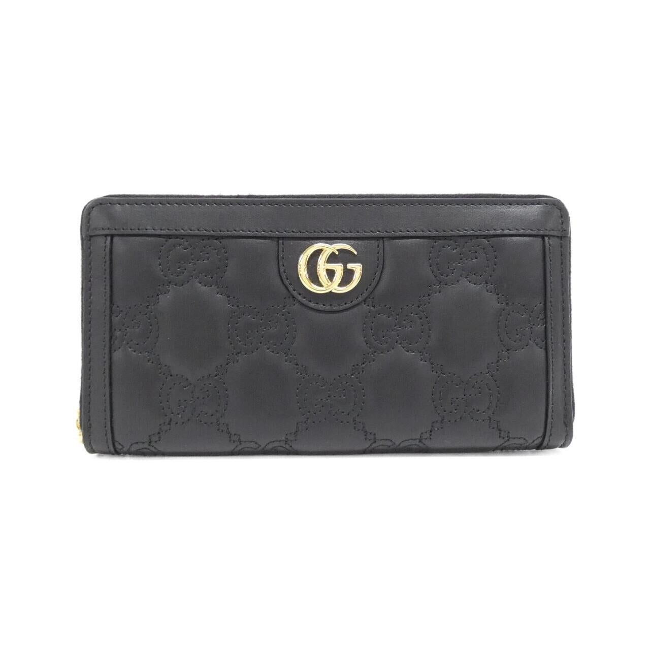 Gucci GG Matelassé Leather Long Wallet