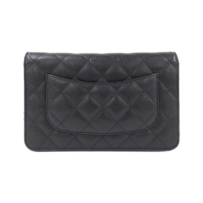 Chanel Timeless Classic Caviar Skin Wallet on Chain