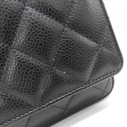 Chanel Timeless Classic Caviar Skin Wallet on Chain