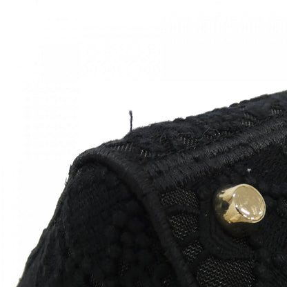Christian Dior D-LACE Lady D-Lite Canvas Bag