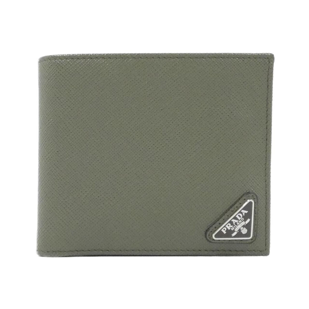 Prada 2MO738 Saffiano Triang Wallet