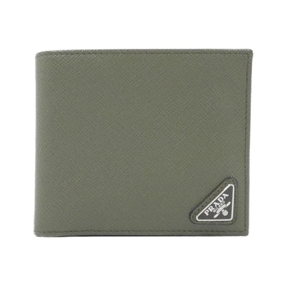 Prada 2MO738 Saffiano Triang Wallet