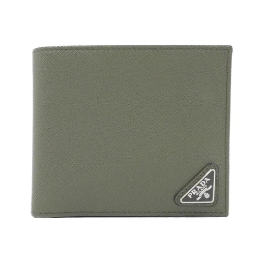 Prada 2MO738 Saffiano Triang Wallet