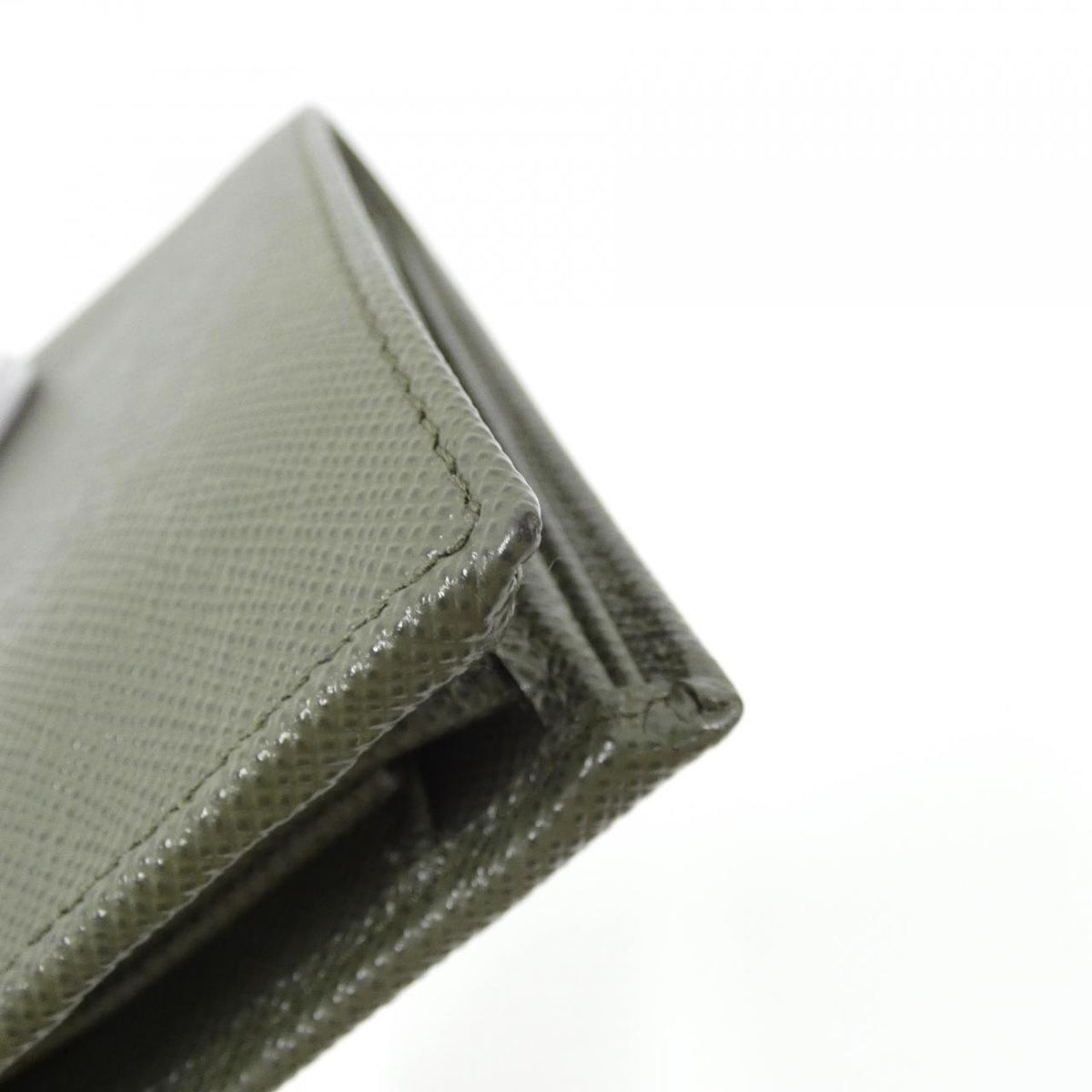 Prada 2MO738 Saffiano Triang Wallet