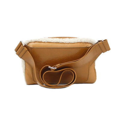Prada 2VH181 Shearling Shoulder Bag