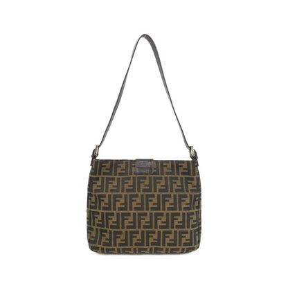 Fendi 26720 Canvas Shoulder Bag