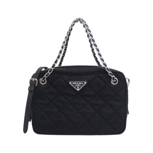 Prada 1BH910 Tessuto Impuntu Shoulder Bag