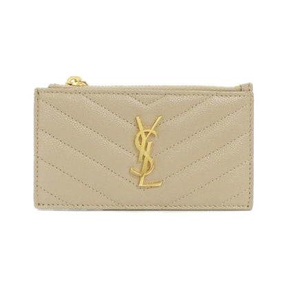 Saint Laurent 607915 BOW01 Calf Coin Case